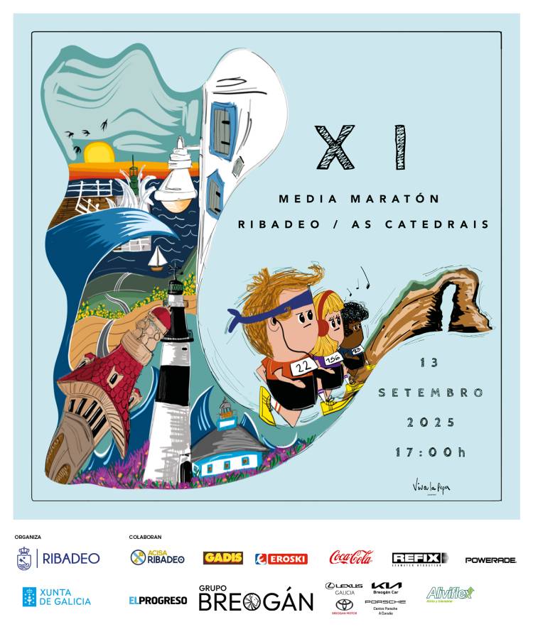XI MEDIA MARATÓN RIBADEO-AS CATEDRAIS 2025