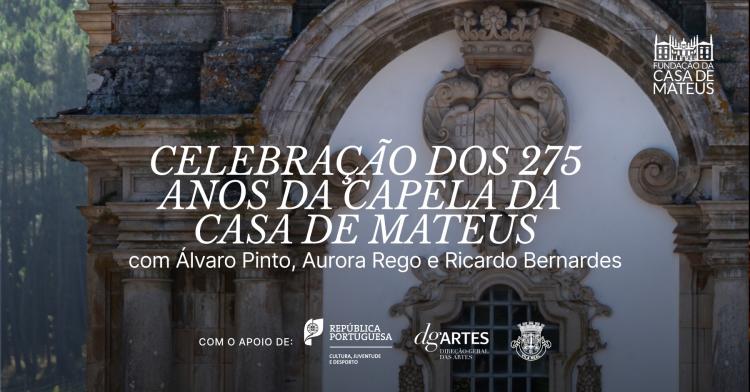 Celebração dos 275 anos da Capela da Casa de Mateus - Palestra
