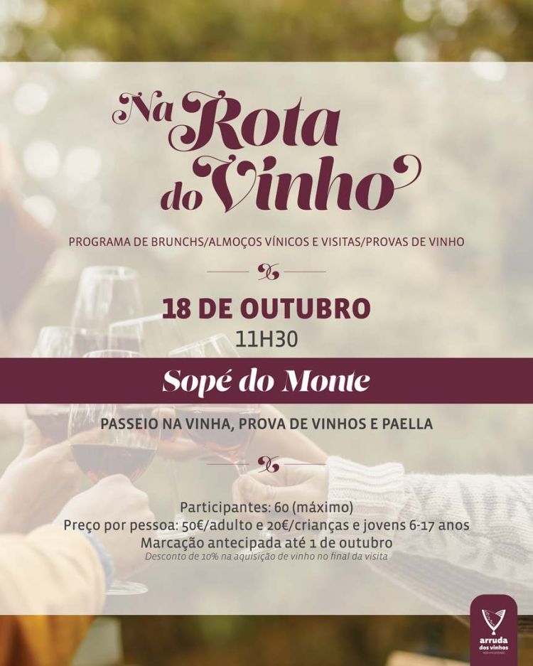 Na  Rota do Vinho - Sopé do Monte