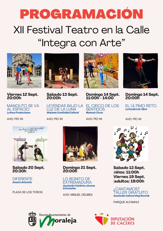 XII Festival Teatro en la Calle INTEGRA CON ARTE