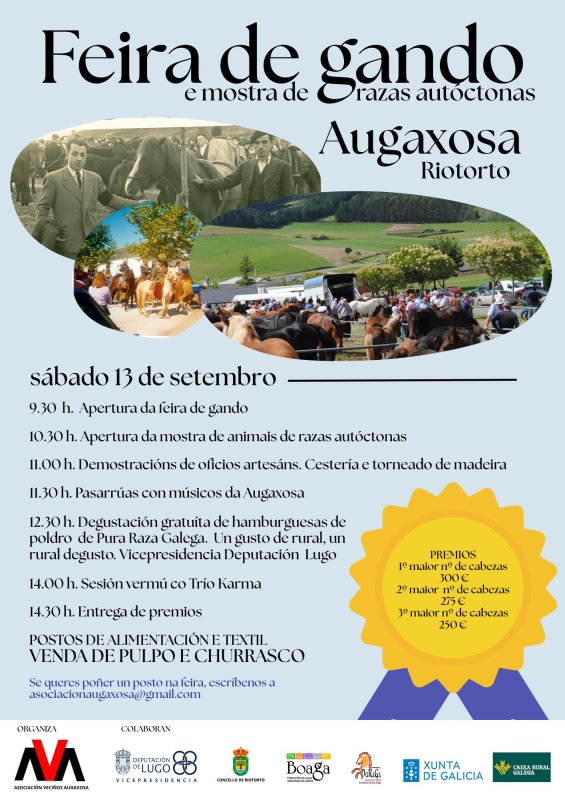 Feira de Gando e Mostra de Razas Autóctonas en Augaxosa