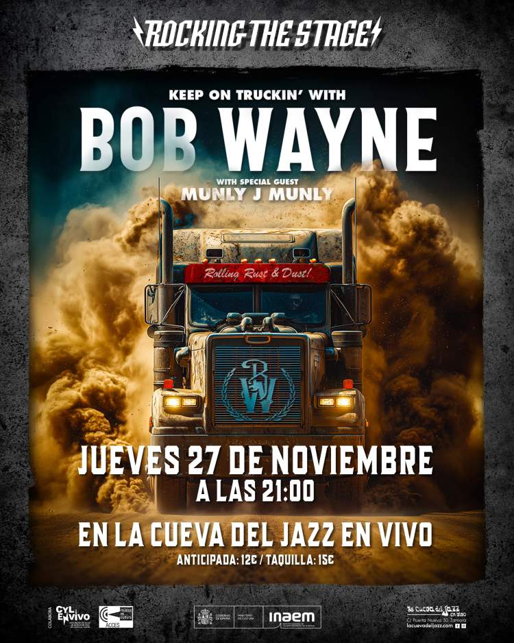 CONCIERTO: Bob Wayne (eeuu) + Munly J Munly (eeuu)