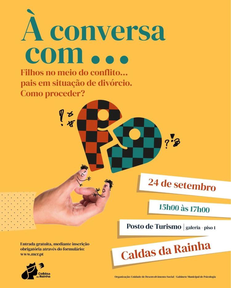 À conversa com ...“Filhos no meio do conflito… pais em situação de divórcio. Como proceder?”