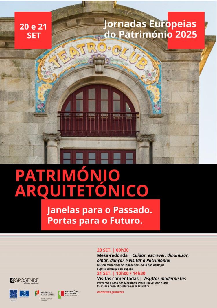 Jornadas Europeias do Património’25 | Mesa Redonda