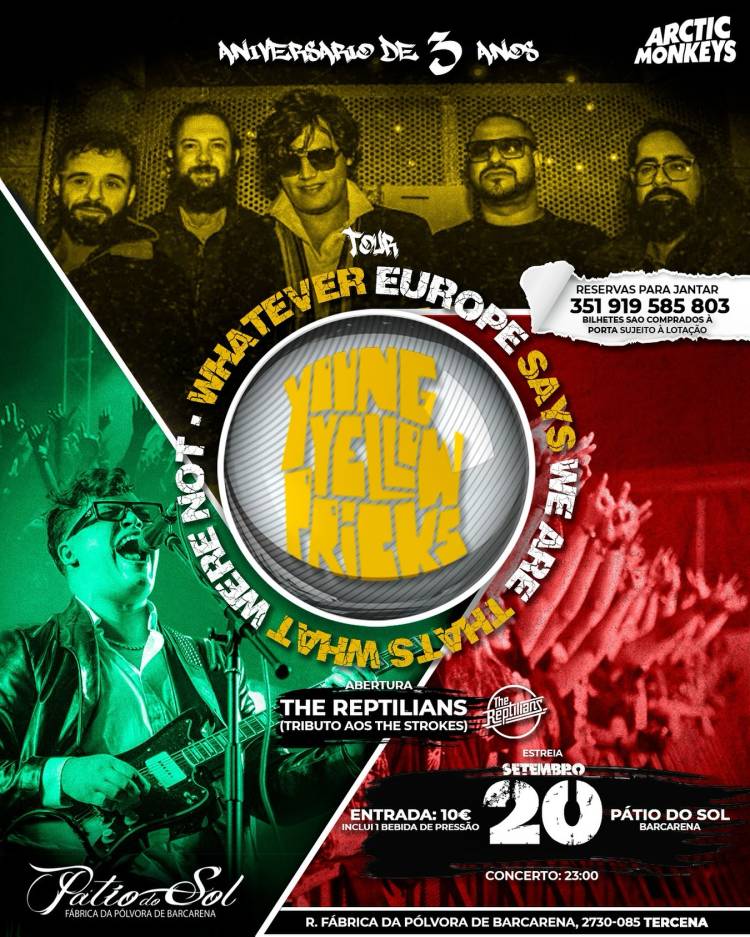 INDIE ROCK NIGHT - Tributos ARCTIC MONKEYS | THE STROKES | After Party: 90s