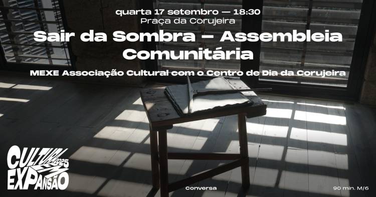 Sair da Sombra - Assembleia Comunitária