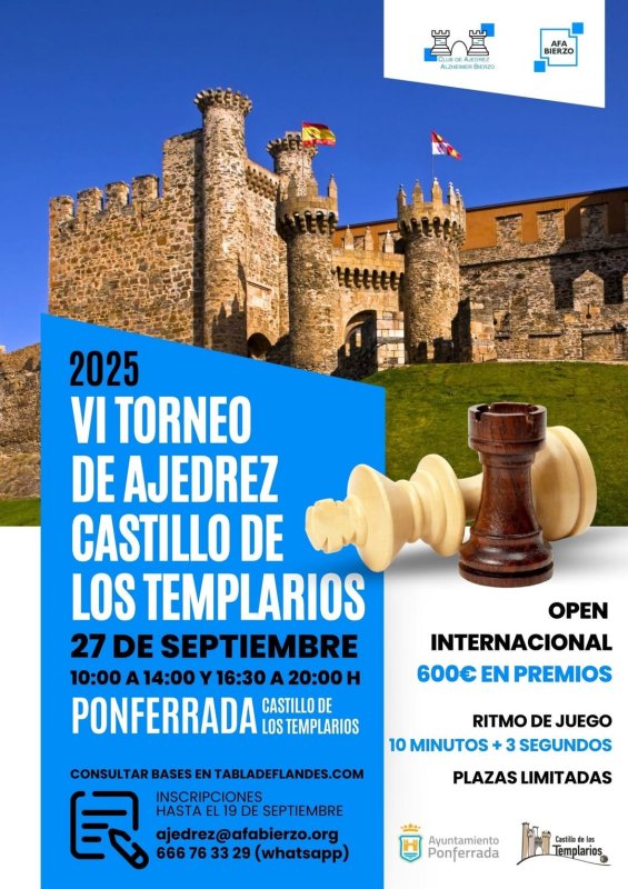 VI Torneo de Ajedrez Castillo de los Templarios
