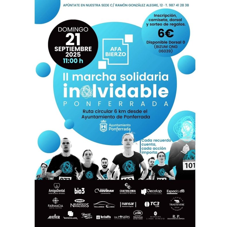 II Marcha Solidaria Inolvidable Ponferrada