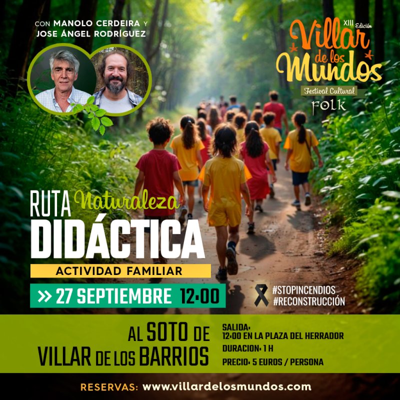 Ruta Didáctica en la Naturaleza