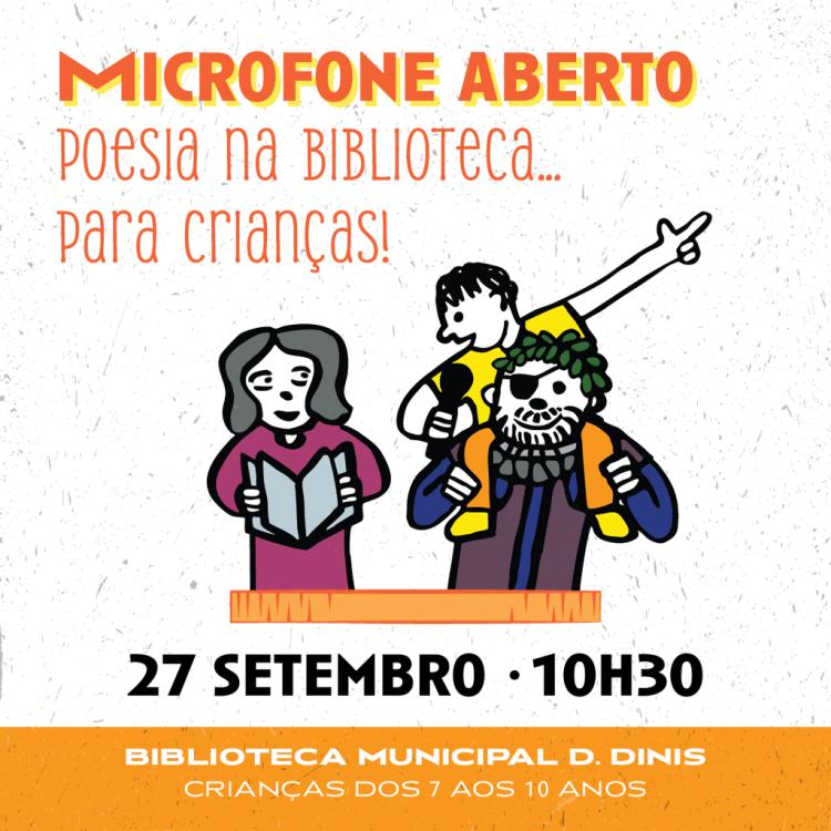 'MICROFONE ABERTO', com Leonor Ribeiro | Poesia