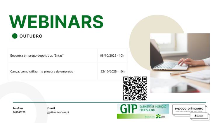 Webinar | Canva: como utilizar na procura de emprego