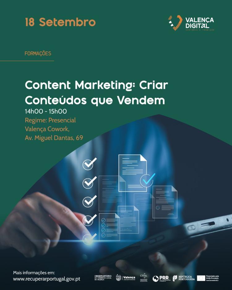 Formação 'Content Marketing'