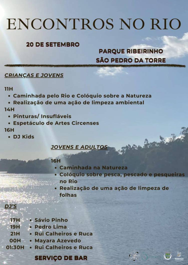 Encontros no Rio, em São Pedro da Torre