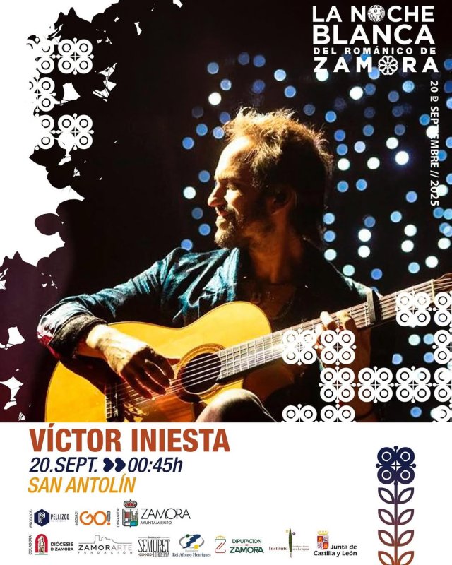 Concierto de Víctor Iniesta | Iglesia de San Antolín