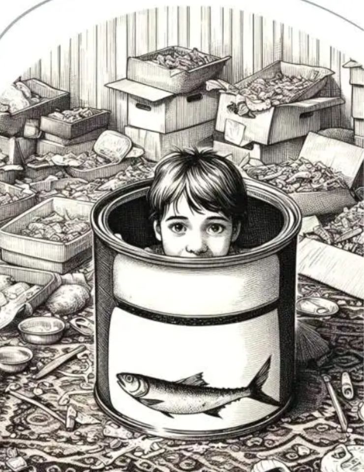 Konrad… ou o rapaz que saiu de uma lata de sardinhas