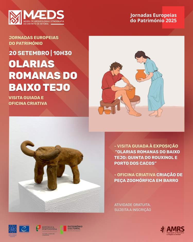 Visita guiada e oficina criativa nas Jornadas Europeias do Património