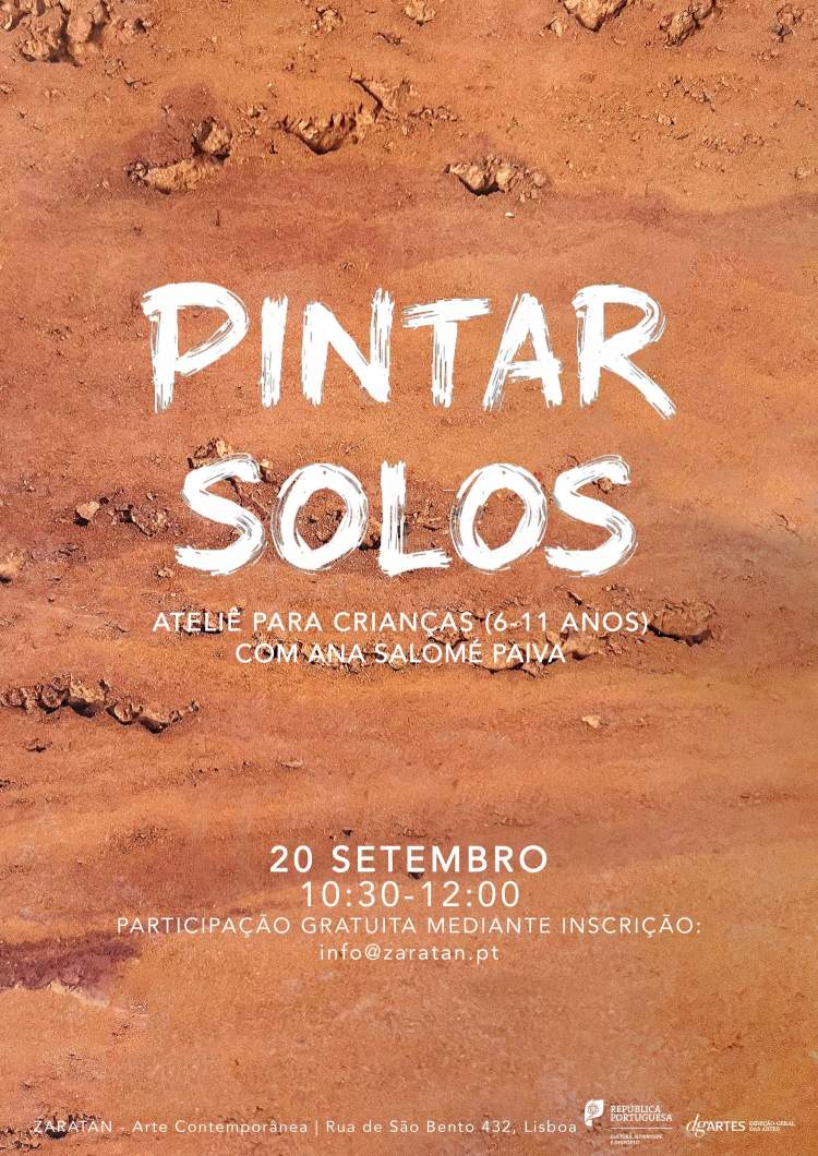 PINTAR SOLOS | Ateliê para crianças