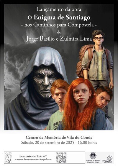 Lançamento do livro 'O Enigma de Santiago'