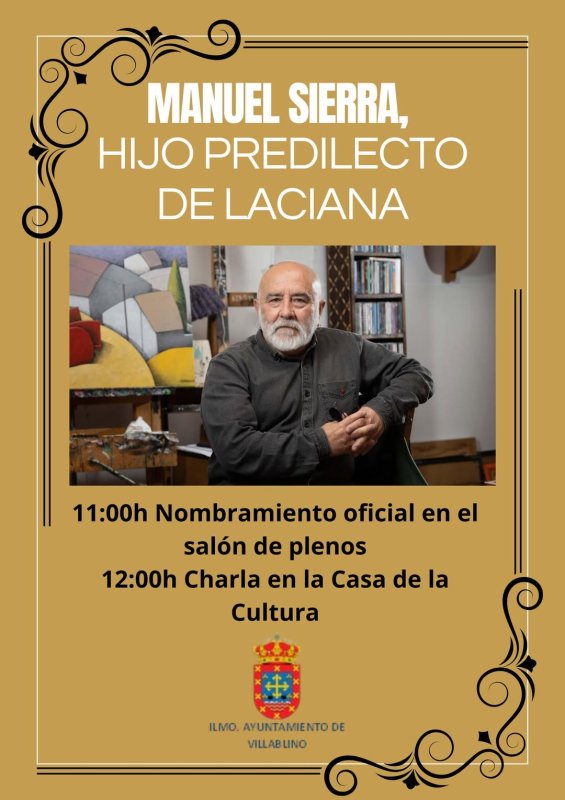 Nombramiento de Manuel Sierra como Hijo Predilecto de Laciana