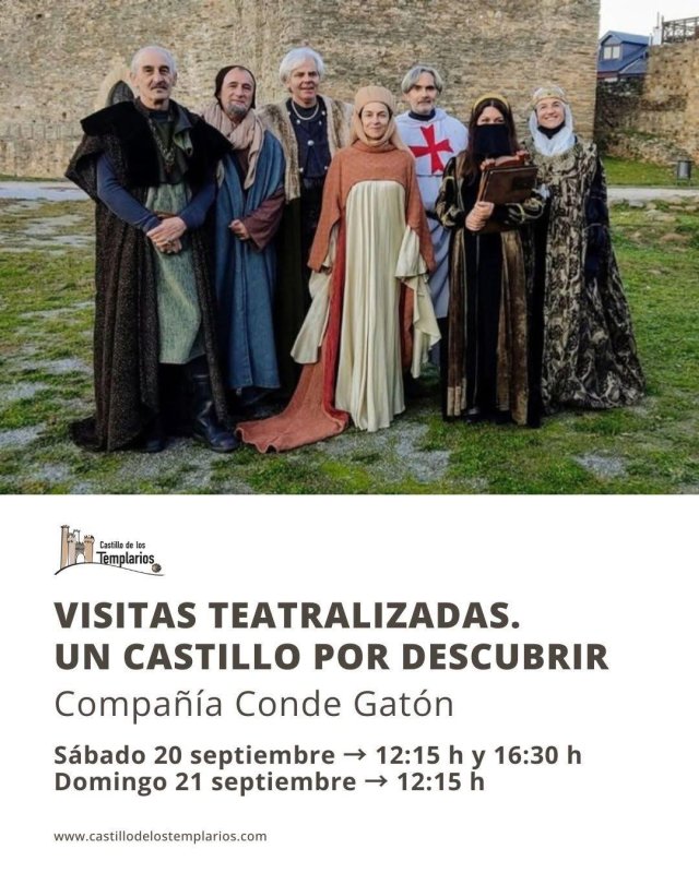 Visitas Teatralizadas en el Castillo de los Templarios