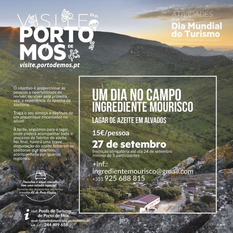 Um dia no Campo – Ingrediente Mourisco