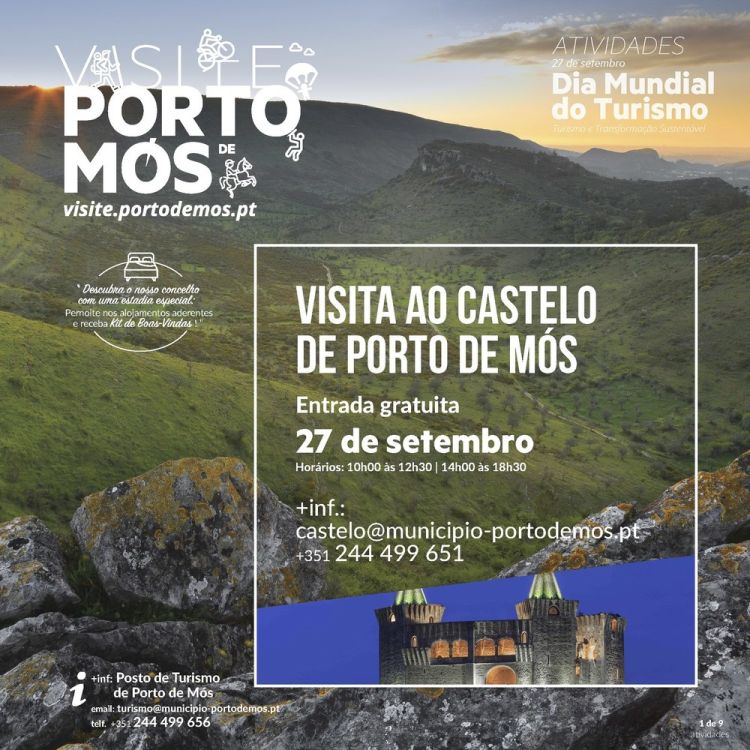 Visita Gratuita ao Castelo de Porto de Mós