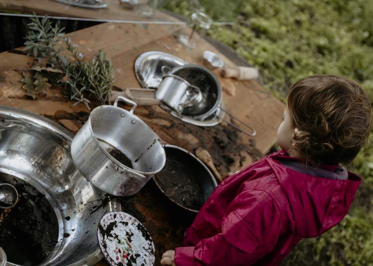 Sessão de Natureza para Bebés