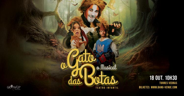 Estreia! Teatro Infantil | Gato das Botas | Bang Venue