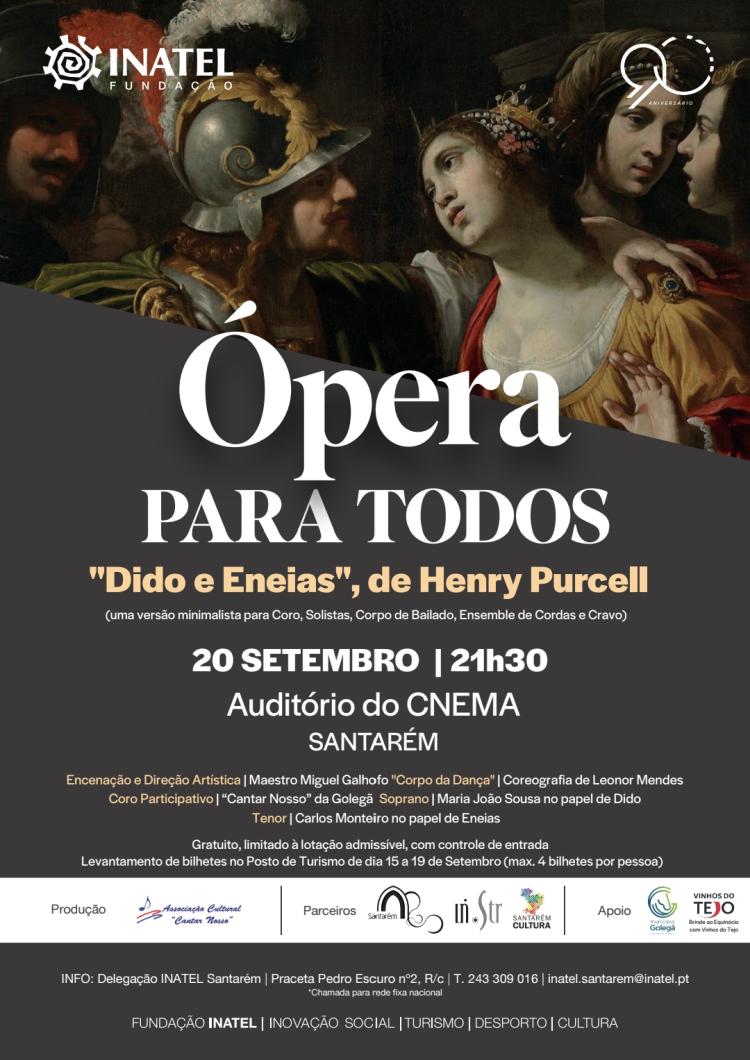 in.Str // ÓPERA PARA TODOS “DIDO E ENEIAS”, ÓPERA DE HENRY PURCELL & BRINDE AO EQUINÓCIO