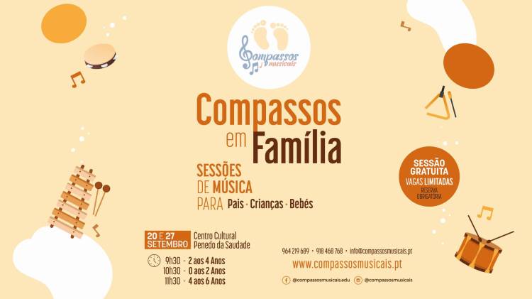 Música para bebés e crianças com a Compassos Musicais