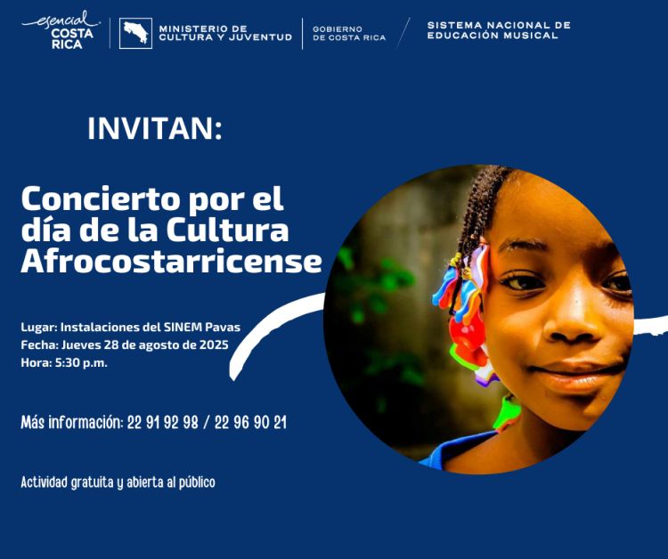 SINEM Pavas | Celebración del Día de la Cultura Afrocostarricense