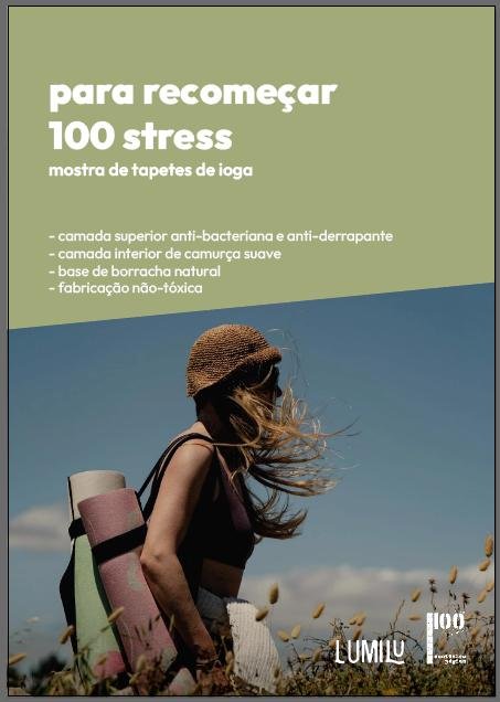 Para Recomeçar sem Stress - Mostra de tapetes de ioga