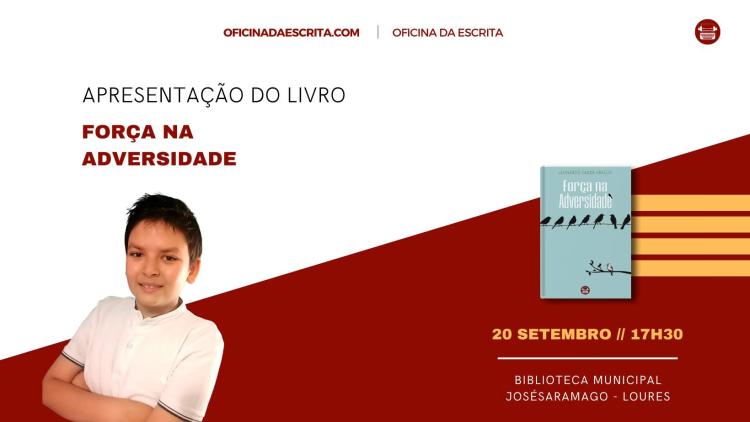 Apresentação do Livro Força na Adversidade, de Leonardo Araújo
