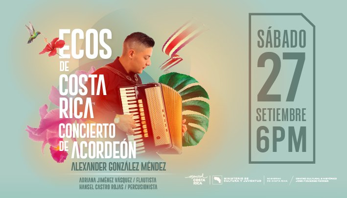 Ecos de Costa Rica: Concierto para acordeón