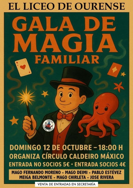Gala de Magia Familiar en Ourense