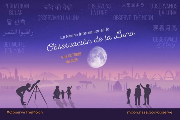 Noche Internacional de Observación de la Luna