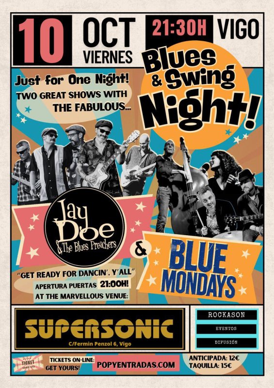 Blues & Swing Night en Vigo