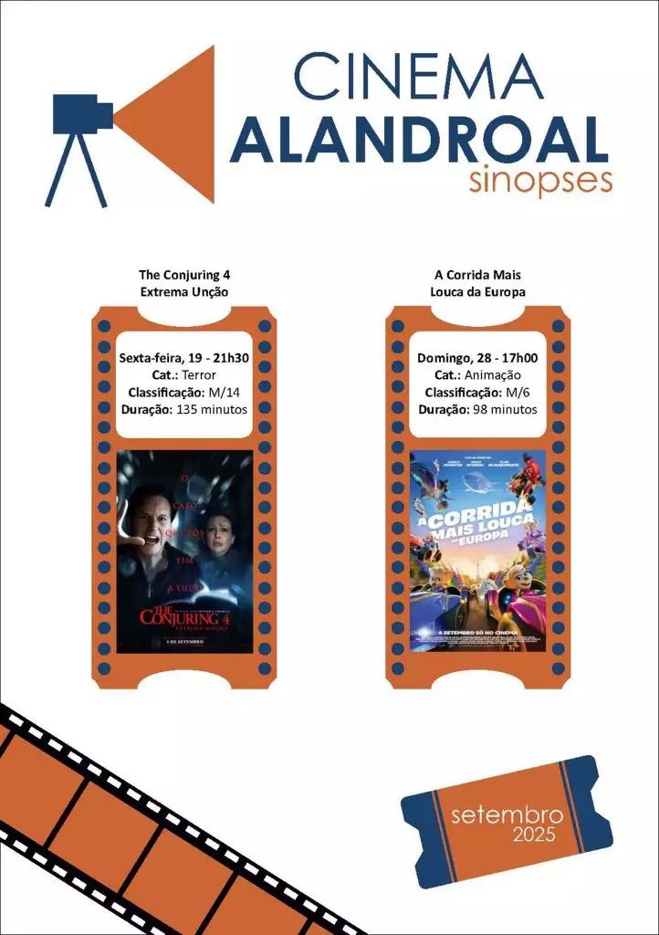 Cinema Alandroal – setembro