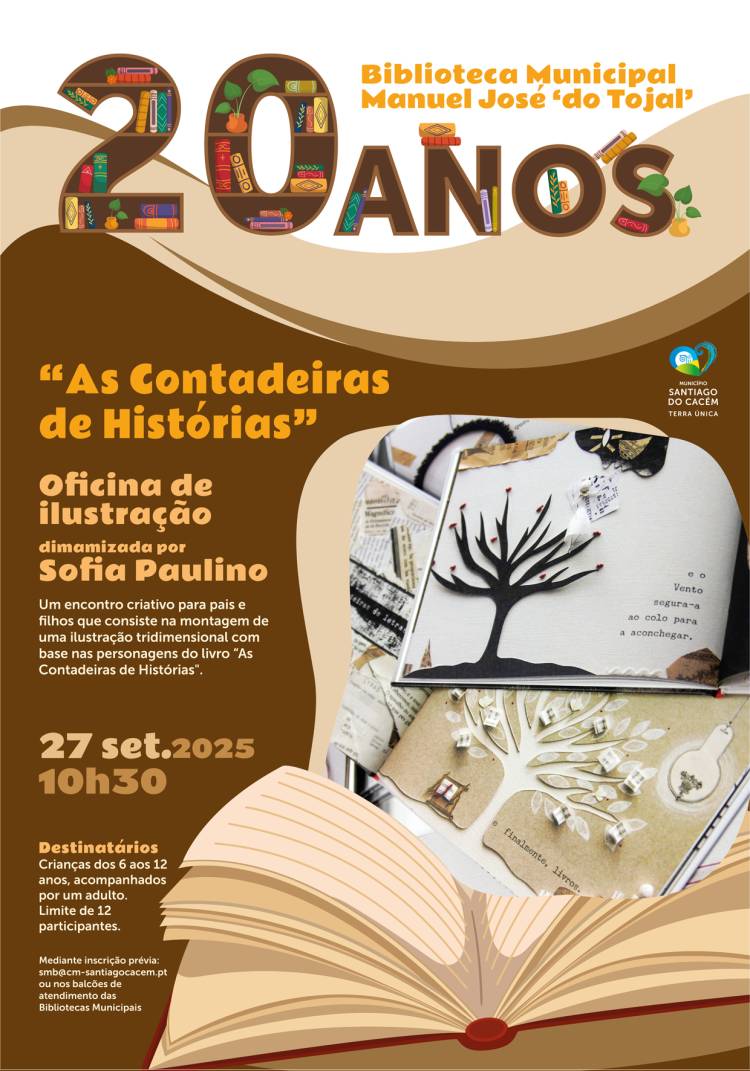 “Contadeiras de Histórias” – Oficina de ilustração dinamizada por Sofia Paulino