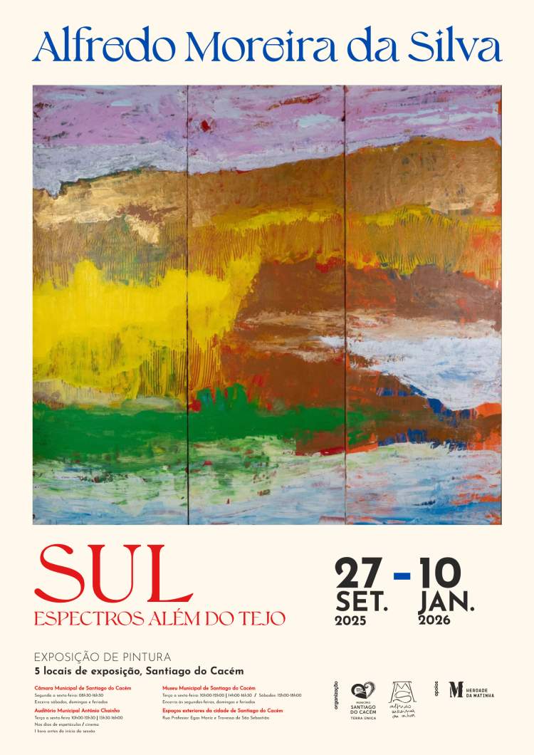 Exposição de Alfredo Moreira da Silva  SUL Espectros Além do Tejo – SOUTH Specters Beyond The Tagus