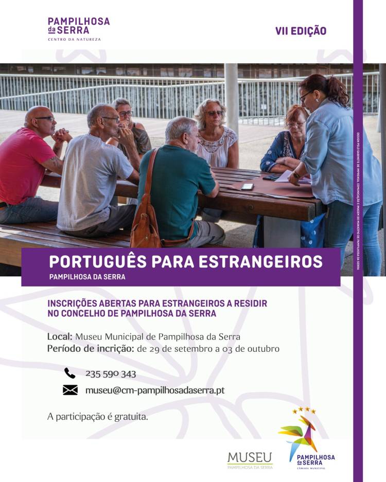 Sessões de Português para Estrangeiros – VII Edição