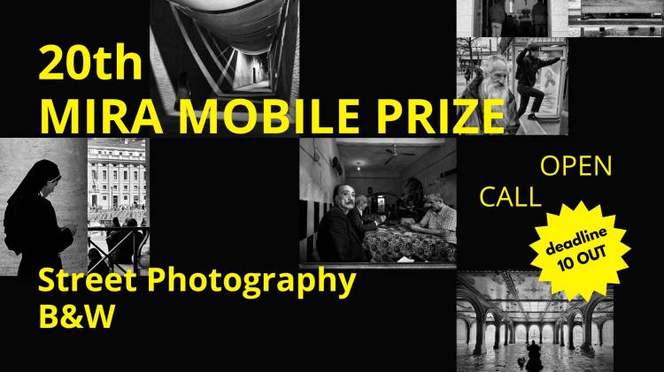 OPEN CALL | 20º MIRA Mobile Prize B&W | Street Photography