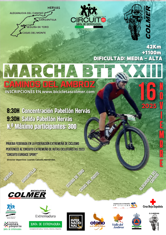 Marcha BTT XXIII Caminos del Ambroz