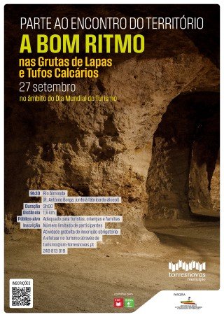 Parte ao Encontro do Território - A Bom Ritmo | Grutas de Lapas e Tufos Calcários