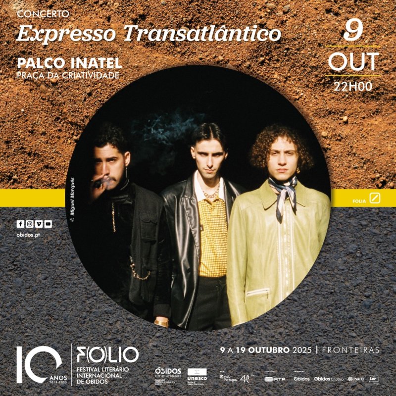 Concerto Expresso Transatlântico no FOLIO 2025