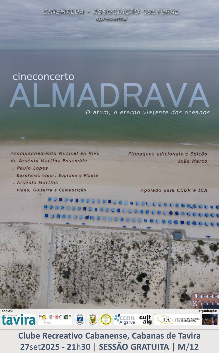 Cineconcerto ALMADRAVA | o atum, o eterno viajante dos oceanos
