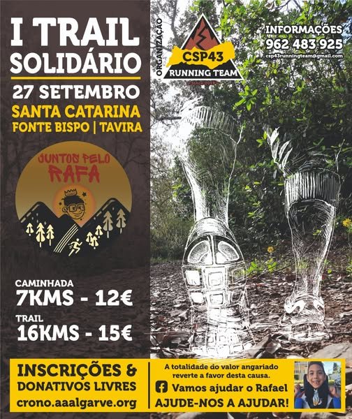Trail Running e Caminhada solidário