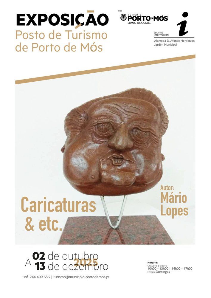 Caricaturas & etc. - Exposição de Mário Lopes