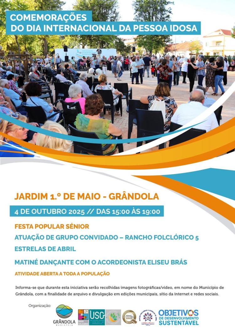 SÉNIOR | Comemorações do Dia Internacional da Pessoa Idosa