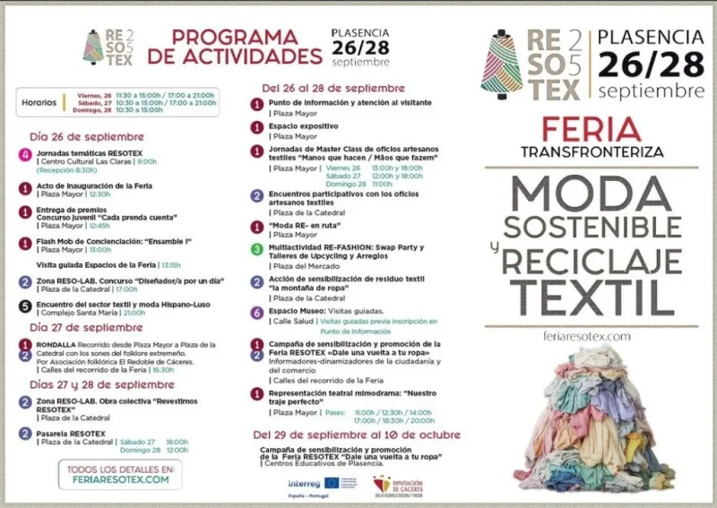 Feria Transfronteriza de Moda Sostenible y Reciclaje Textil
